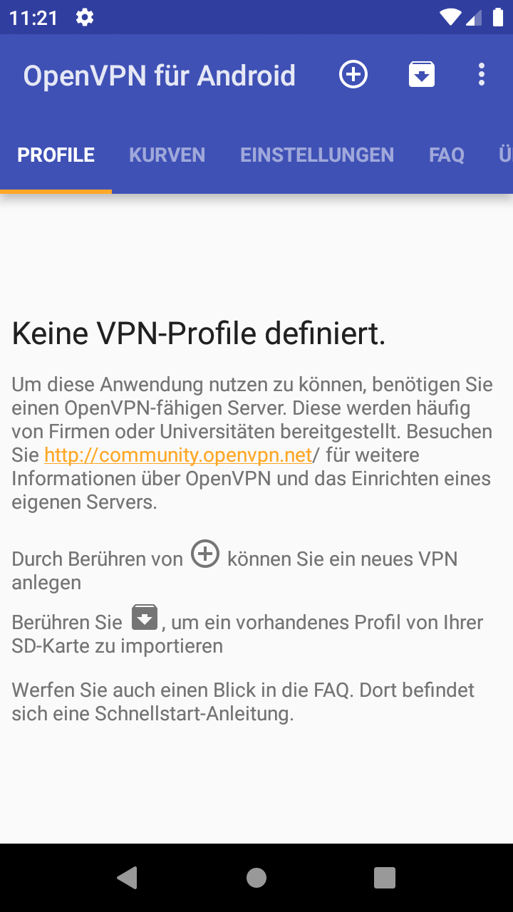 OpenVPN unter Android