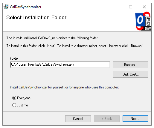 Installation des Nextcloud CalDav Synchronizer für Outlook